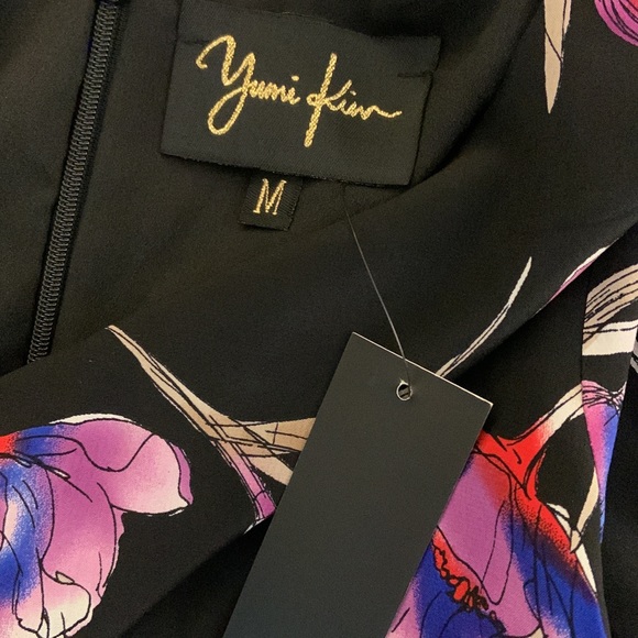 BNWT Yumi Kim Dutch Crocus Floral Silk Maxi Dress for Anthropologie Size M - Picture 5 of 7